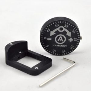 Clickable Powder Thrower Adjustment Knob