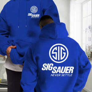 Men's New Trendy Autumn Winter Hoodie, Sig Design