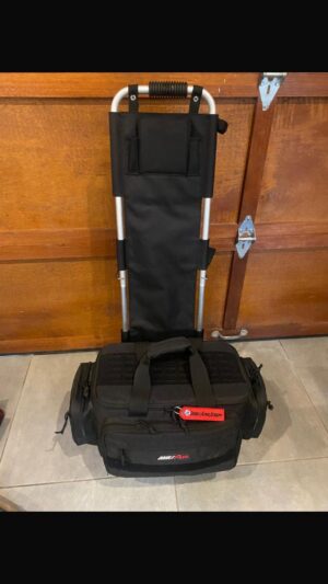 Double Alpha Trolley and Range Bag Combo (Preloved-like new)