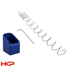 Glock 17 Magazine Extension Kit - 9mm - +6 Round - Blue